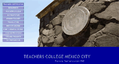 Desktop Screenshot of colegiodeprofesores.com